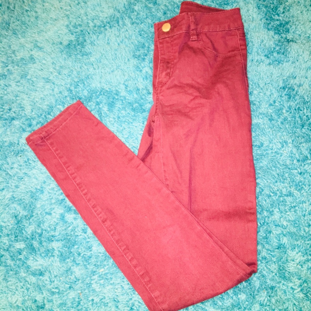 Burgundy Pants